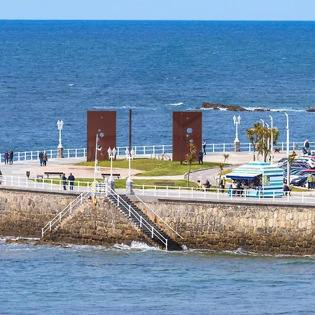 Playa Frente Al Mar Appartamento Gijón